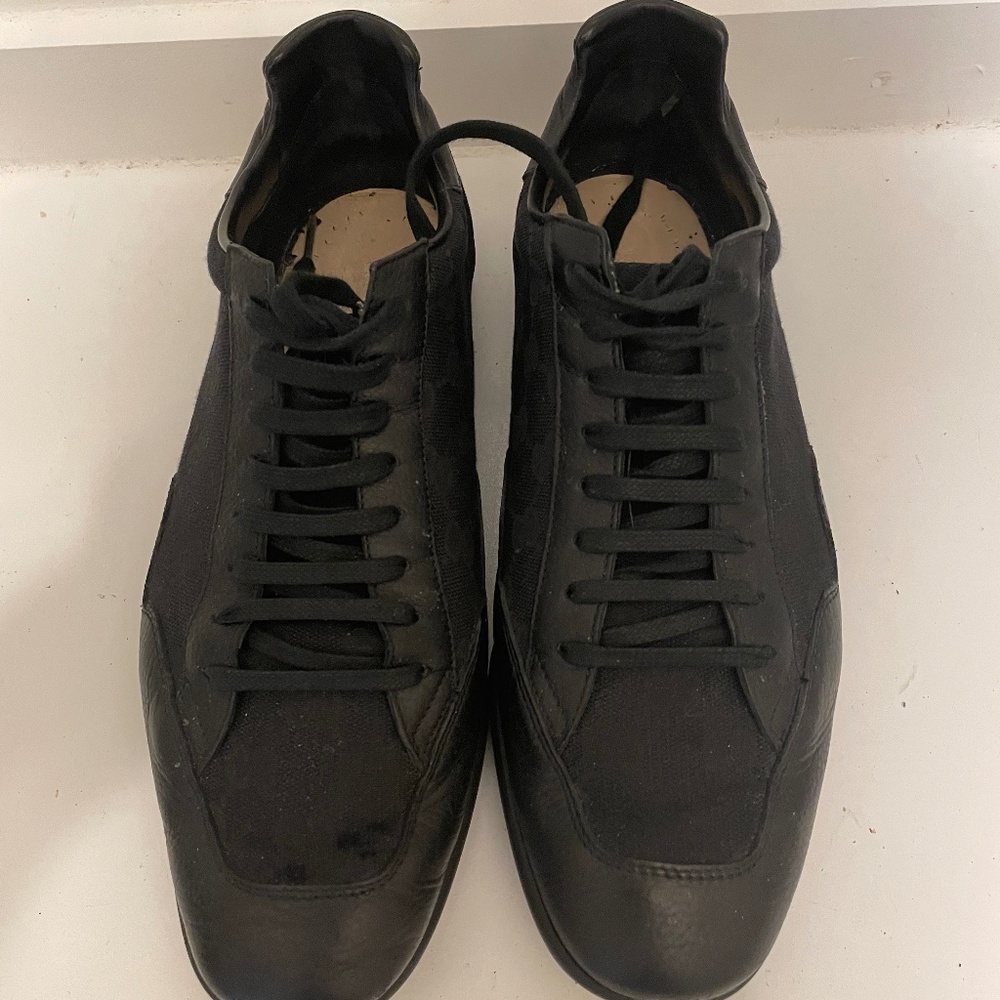 Gucci GG Canvas and leather men's sneaker